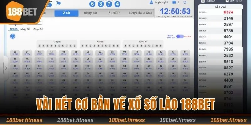 Giới thiệu một số nét cơ bản về xổ số Lào 188bet