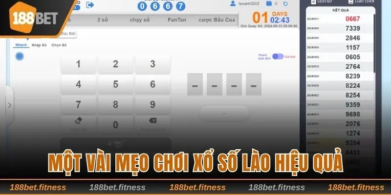 Tìm hiểu 3 mẹo cá cược lô đề 188bet hiệu quả nhất